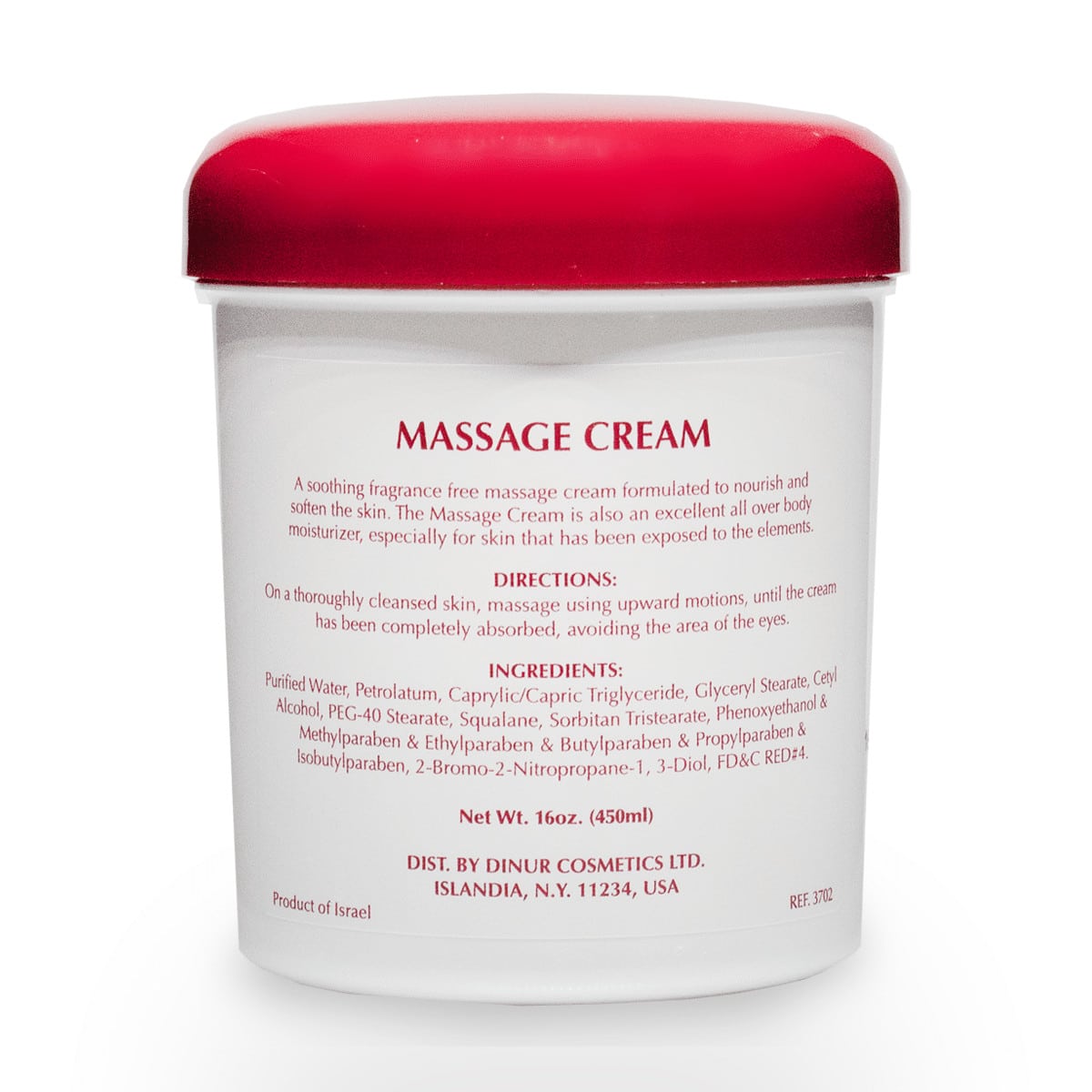 Massage Cream Dinur Cosmetics